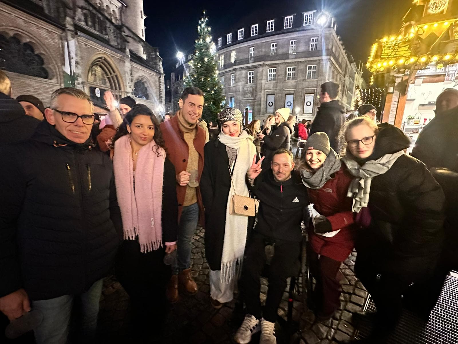 Friends travelling